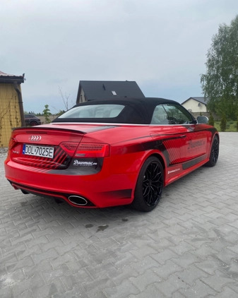 Audi RS5 cena 175890 przebieg: 20000, rok produkcji 2014 z Syców małe 154